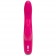 Розовый перезаряжаемый вибратор Rabbit Slimline Curve Rechargeable - 24 см. - Happy Rabbit купить в Ангарске с доставкой в Orgasmix.ru Розовый перезаряжаемый вибратор Rabbit Slimline Curve Rechargeable - 24 см. - Happy Rabbit