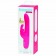 Розовый перезаряжаемый вибратор Rabbit Slimline Curve Rechargeable - 24 см. - Happy Rabbit купить в Ангарске с доставкой в Orgasmix.ru Розовый перезаряжаемый вибратор Rabbit Slimline Curve Rechargeable - 24 см. - Happy Rabbit