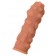 Телесная реалистичная насадка KOKOS Extreme Sleeve 11 с дополнительной стимуляцией - 12,7 см. - KOKOS - в Ангарске купить с доставкой