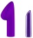 Фиолетовый вибромассажер B4 - 13,97 см. - Blush Novelties купить в Ангарске с доставкой в Orgasmix.ru Фиолетовый вибромассажер B4 - 13,97 см. - Blush Novelties