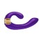 Фиолетовый гибкий вибростимулятор MIYO с двумя моторами - 18,5 см. - Shunga купить в Ангарске с доставкой в Orgasmix.ru Фиолетовый гибкий вибростимулятор MIYO с двумя моторами - 18,5 см. - Shunga