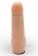 Фаллоимитатор телесного цвета на трусиках с плугом - 16,5 см. - LOVETOY (А-Полимер) - купить с доставкой в Ангарске