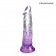 Фиолетовый гибкий фаллоимитатор - 18,5 см. - Erowoman-Eroman купить с доставкой в интернет-магазине Orgasmix в Ангарске Фиолетовый гибкий фаллоимитатор - 18,5 см. - Erowoman-Eroman