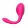 Розовое виброкольцо с пультом ДУ - I-MOON - в Ангарске купить с доставкой