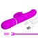 Лиловый вибратор-кролик с пульсацией Gigi - 22,8 см. - Baile купить в Ангарске с доставкой в Orgasmix.ru Лиловый вибратор-кролик с пульсацией Gigi - 22,8 см. - Baile