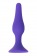 Фиолетовая анальная втулка Toyfa A-toys - 12,5 см. - A-toys